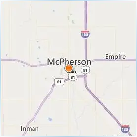 Central Christian College of Kansas Location Map Central Christian College of Kansas Location Map